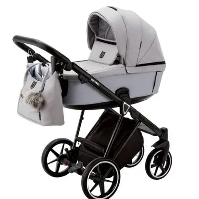 [OUTLET] Adamex Belissa Standard Wózek Głęboko-Spacerowy PS 66 Jasnoszary