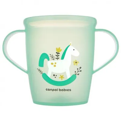 Canpol Babies Kubek z Uchwytami Toys 250 ml Zielony 2/101_gre