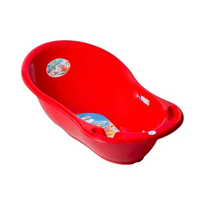 Tega Baby Wanienka Mała 86cm Auta - Czerwona