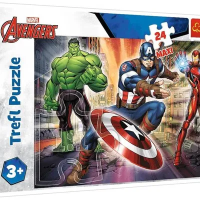 Trefl Puzzle Marvel w Świecie Avengersów