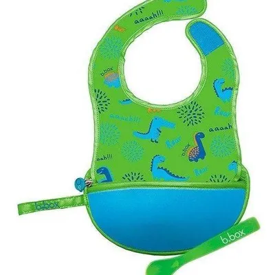 B.Box Śliniak Dla Niemowlaka w Saszetce Dino Time