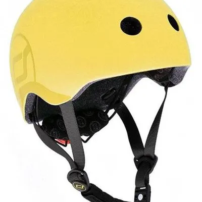 Scootandride Kask S-M Dla Dzieci 3+ Lemon