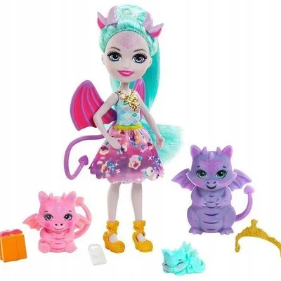 Mattel Enchantimals Rodzina Wielopak GJX43 - GYJ09