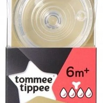 Tommee Tippee Smoczek Silikonowy Do Butelki 2szt. 6+ Kaszka
