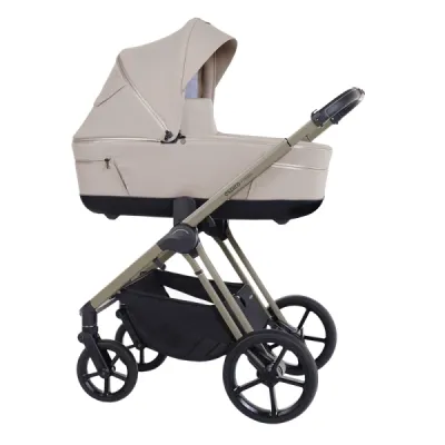 Espiro Miloo 2025 Wózek Głęboko-Spacerowy 219 White Pearl