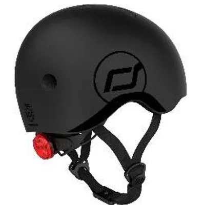 Scootandride Kask XXS-S dla Dzieci 1-5 lat Black