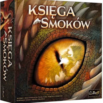 Trefl Księga Smoków Rodzinna Gra Planszowa