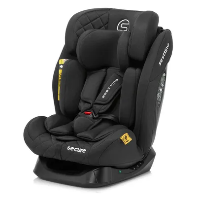 Sesttino SecurePro Fotelik Samochodowy Black 0-36 kg