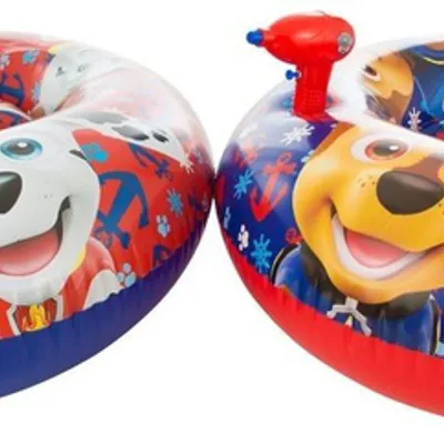 Nickelodeon Psi Patrol Dmuchane Pontony + Pistolety