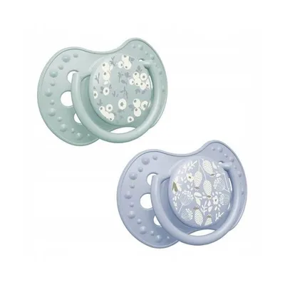 Lovi Smoczek Uspokajający Dynamiczny 3-6msc Silikonowy Blossom Blue 22/922boy