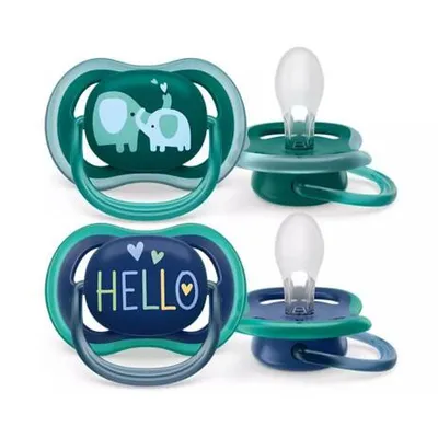 Avent Philips Smoczek Uspokajający Ultra Air 18m+ Boy