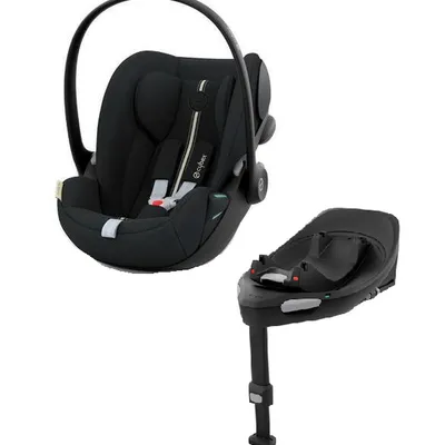 Cybex Cloud G I - Size Fotelik Samochodowy Moon Black Plus 0-13kg + Cybex Baza G Black