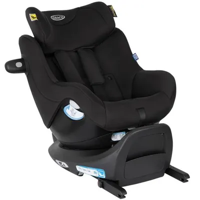 Graco SnugGo i-Size Fotelik Samochodowy 0-13 kg + Baza SnugTurn i-Size Midnight