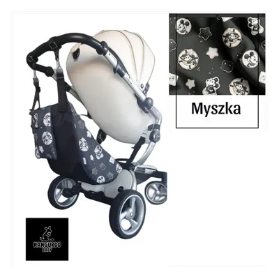 Kanguroo Baby Hamak do Wózka Myszka