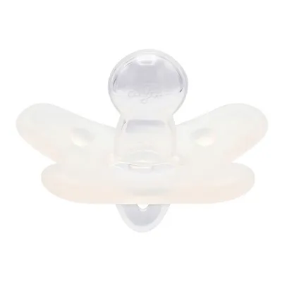Canpol Babies Smoczek 100% Silikonowy 6-12 msc 24/002_whi