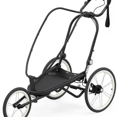 Cybex Zeno Stelaż Przyczepki Do Biegania Do Roweru Cybex Sports Czarna z Czarnymi Detalami