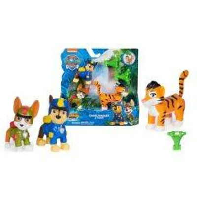 Spin Master Zestaw Figurek Psi Patrol Dżungla Chase Tracker