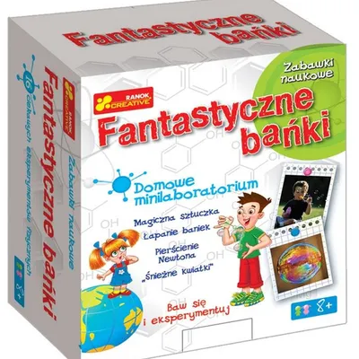 Ranok-Creative Domowe Minilaboratorium Fantastyczne bańki