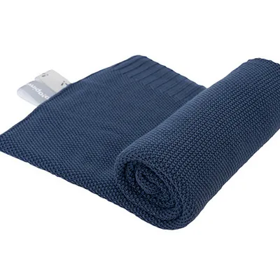 Piapi Kocyk 80x100 cm bambusowy denim kolekcja HandyBlanky