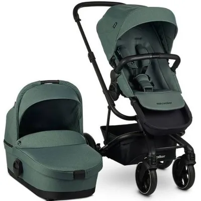 Easywalker Harvey 3 Wózek Głęboko-Spacerowy 2w1 Forest Green