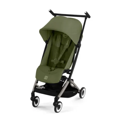 Cybex Libelle 2025 Wózek Spacerowy Rama Taupe Moss Green