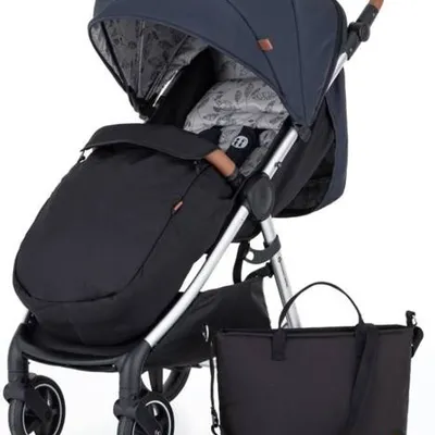Petite&Mars Royal Wózek Spacerowy Anthracite Blue