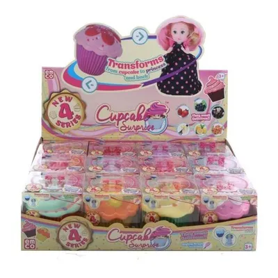 Tm Toys Cupcake Babeczka z Niespodzianką Mix Wzorów