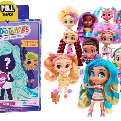 Tm Toys Hairdorables. Zestaw Kreatywny z Laleczką Mix Wzorów