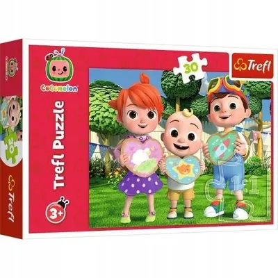 trefl Puzzle Cocomelon Bawmy Się Razem 60 Elementów
