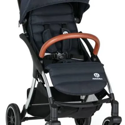 [OUTLET] Petite&Mars Cross Wózek Spacerowy Anthracite Blue