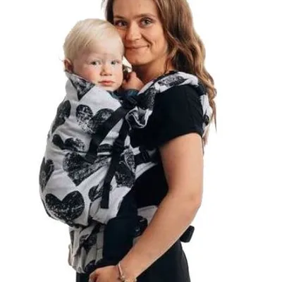 LennyLamb LennyPreschool Nosidełko Tkanina Żakardowa 100% Bawełna Lovka Klasyczna