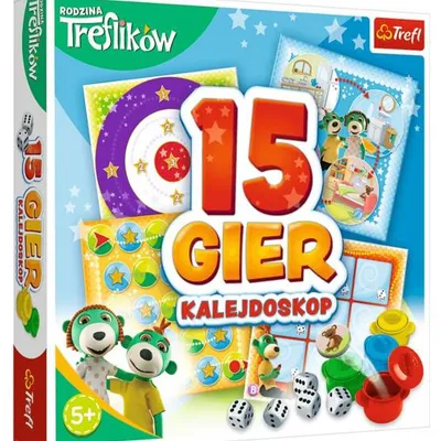 Trefl Gra Kalejdoskop 15 Trefliki