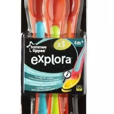 Tommee Tippee Exp Łyżeczki Zmieniające Kolor *6 44661071