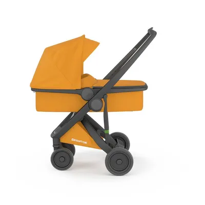 Greentom Wózek Carrycot Black-Sunflower
