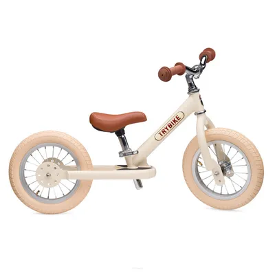 Trybike Pierwszy Rowerek Dziecięcy Biegowy Kremowy