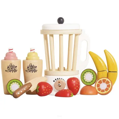 Le Toy Van Drewniany Blender + Zestaw Owoców Fruit & Smooth