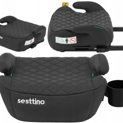 Sesttino Xbooster Fotelik Samochodowy Black 15-36 kg