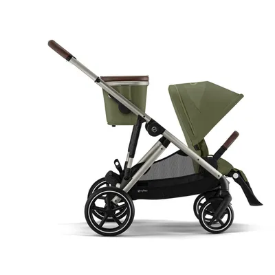 Cybex Gazelle S Wózek Spacerowy Rama Taupe Moss Green