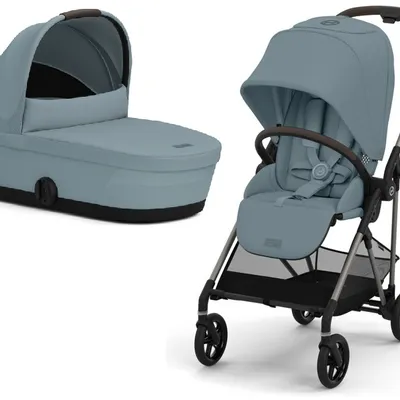 Cybex Melio Wózek Głęboko- Spacerowy Stormy Blue