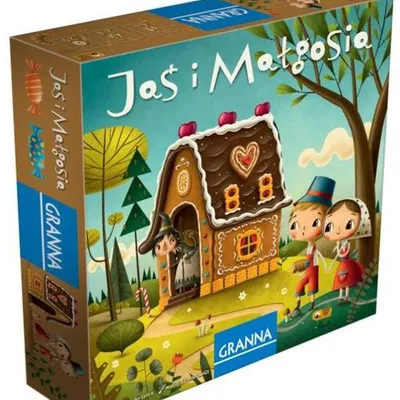 Granna Jaś i Małgosia Gra Planszowa