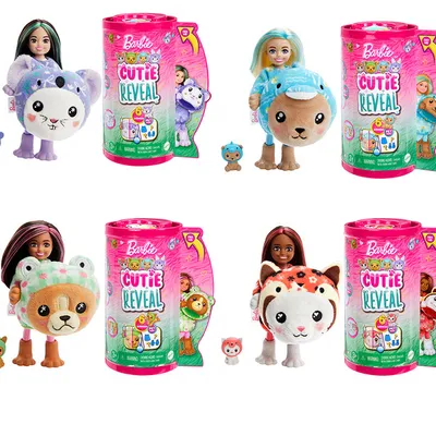 Mattel Urocza Barbie – Seria Chelsea Animal Mix Wzorów