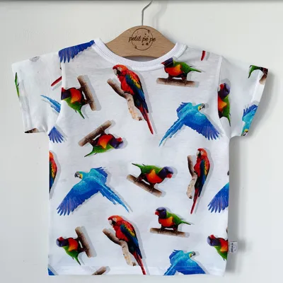 Koszulka jersey - Papugi