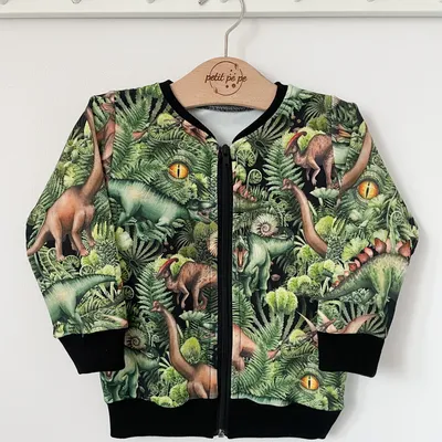 Bluza dresowa na zamek - Dinozaury 2