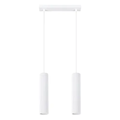 Lampa wisząca KARBON 2 biały