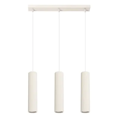 Lampa wisząca KARBON 3L beżowy