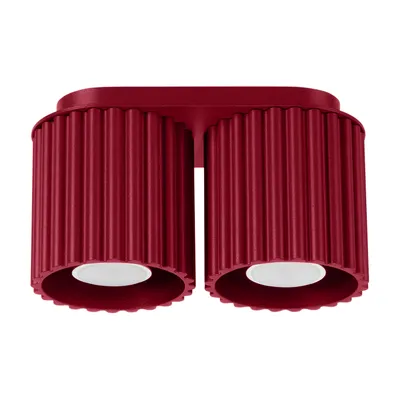 Plafon AURA 2 burgund GU10