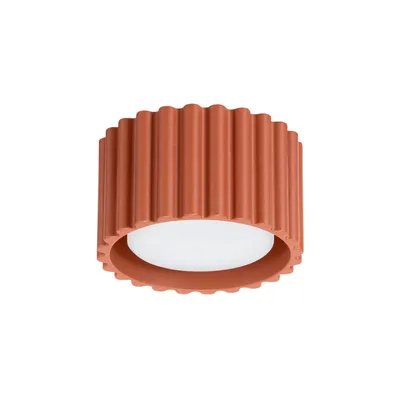 Plafon AURA 1 ochra czerwona Gx53