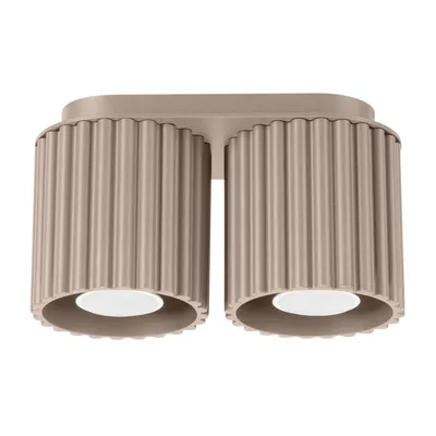 Plafon AURA 2 taupe GU10