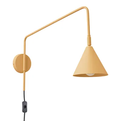 Kinkiet NOX złoty + 1X Żarówka LED E14 4000K Zimna 7,5W 680lm