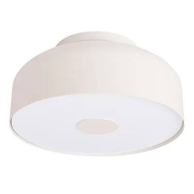 Plafon OMIQ beżowy + 4X Żarówka LED E27 4000K Zimna 7,5W 690lm